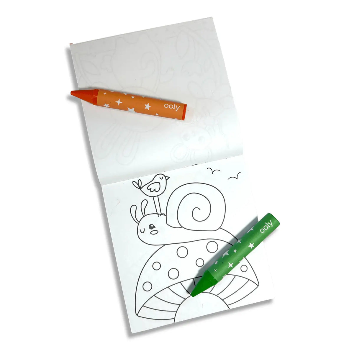 Carry-Along: Coloring Book Set - Garden Pals (10 Pc Set)