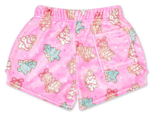 Holiday Cakes Plush Shorts