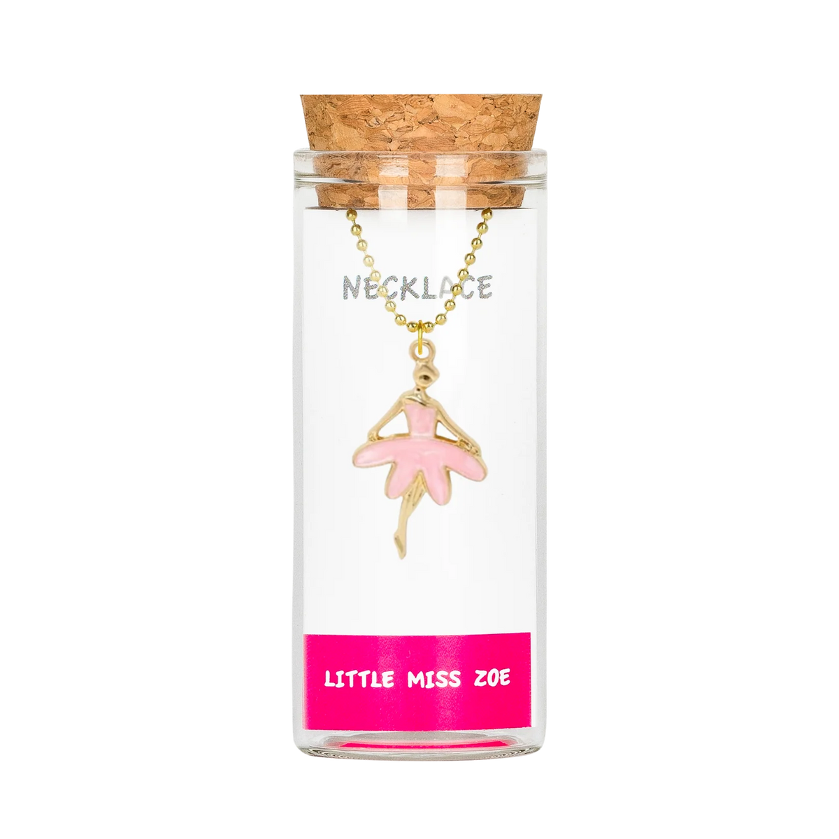 Ballerina Necklace in a Bottle