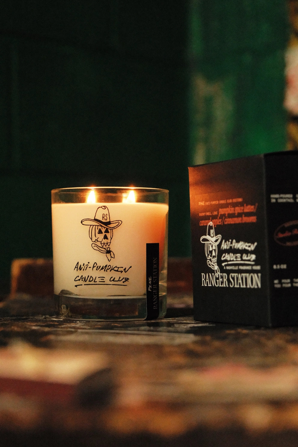Anti-Pumpkin Candle