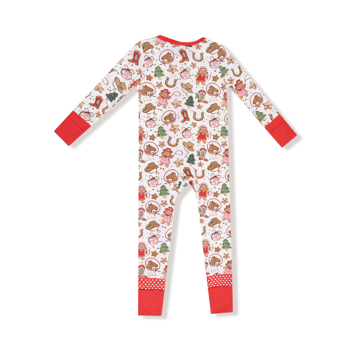 Cowgirl Christmas - 2 Way Zipper Romper