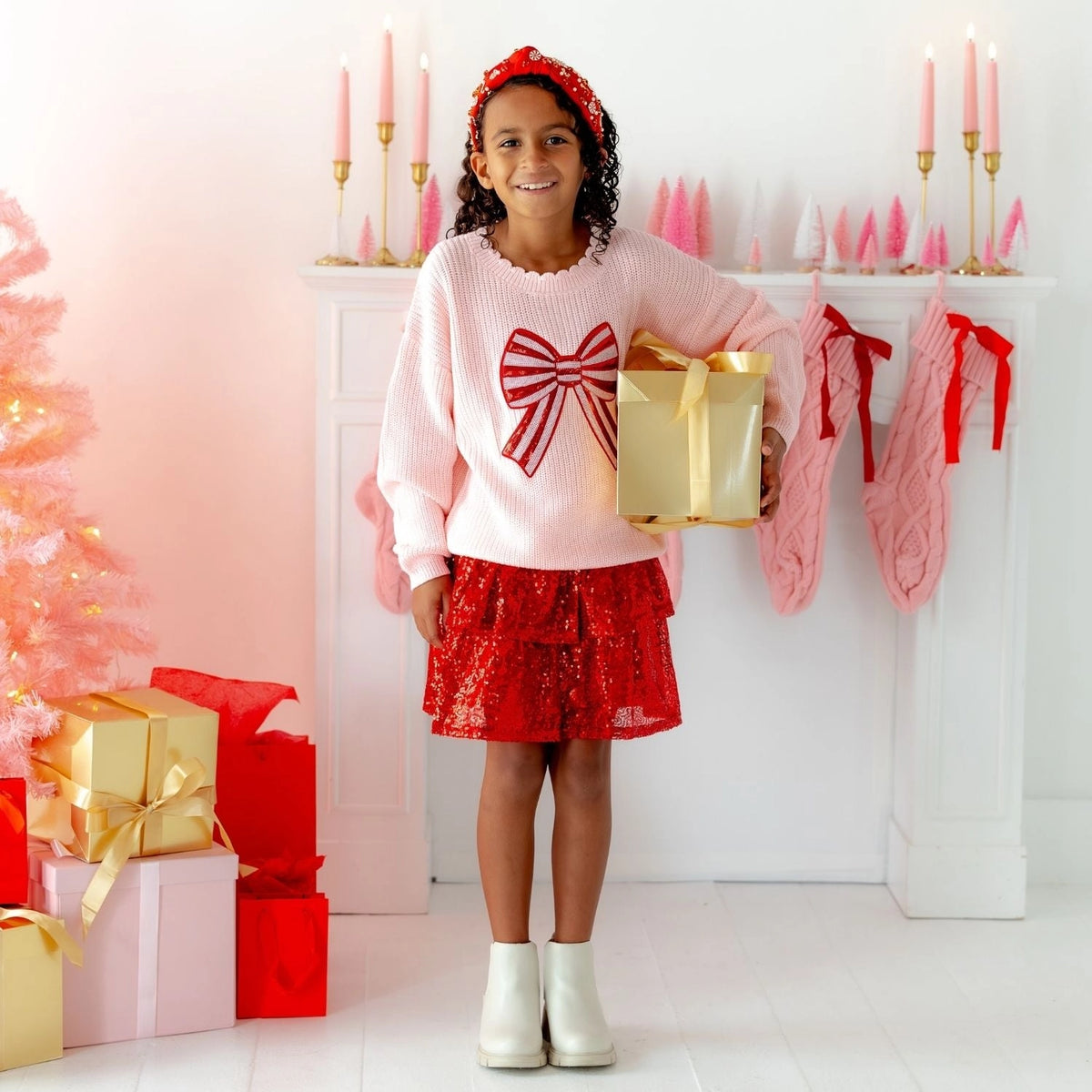 Ruby Sequin Tutu Skirt