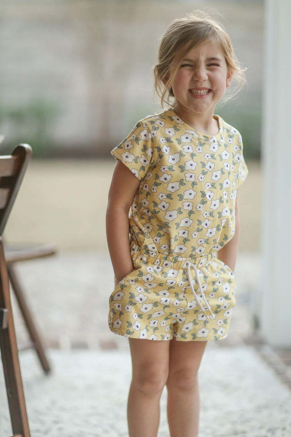 The Short Set - Yellow Flower