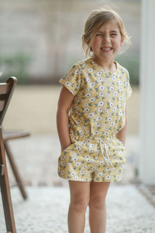 The Short Set - Yellow Flower