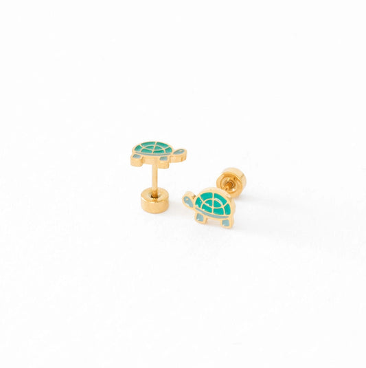 Screwback Stud - Turtle
