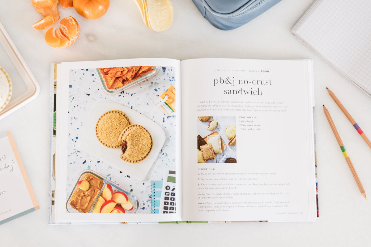 School Lunch Bundle | Cookbook & Lunchbox Notes