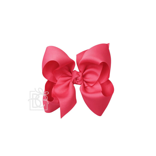 Bow with clip | French Pink