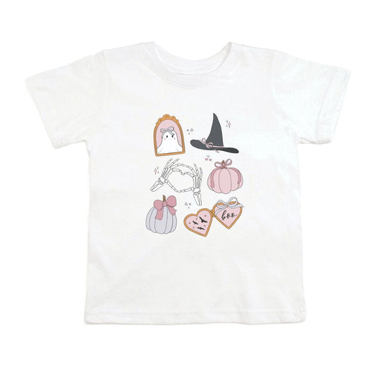 Spooky Girlie Short Sleeve T-Shirt