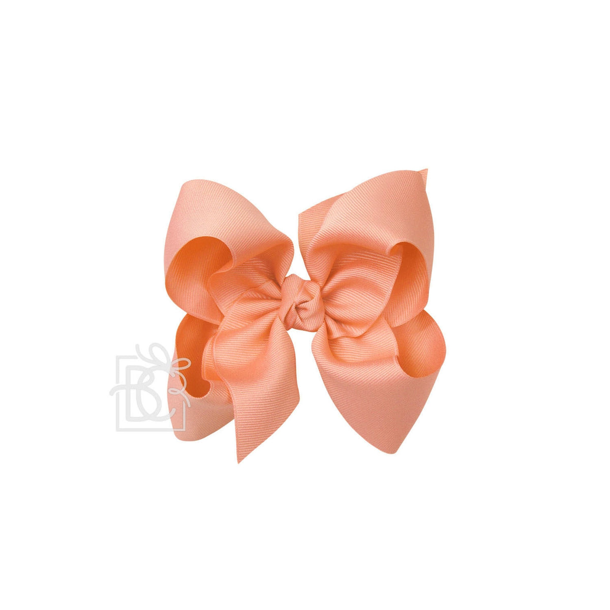 Bow with clip | Apricot