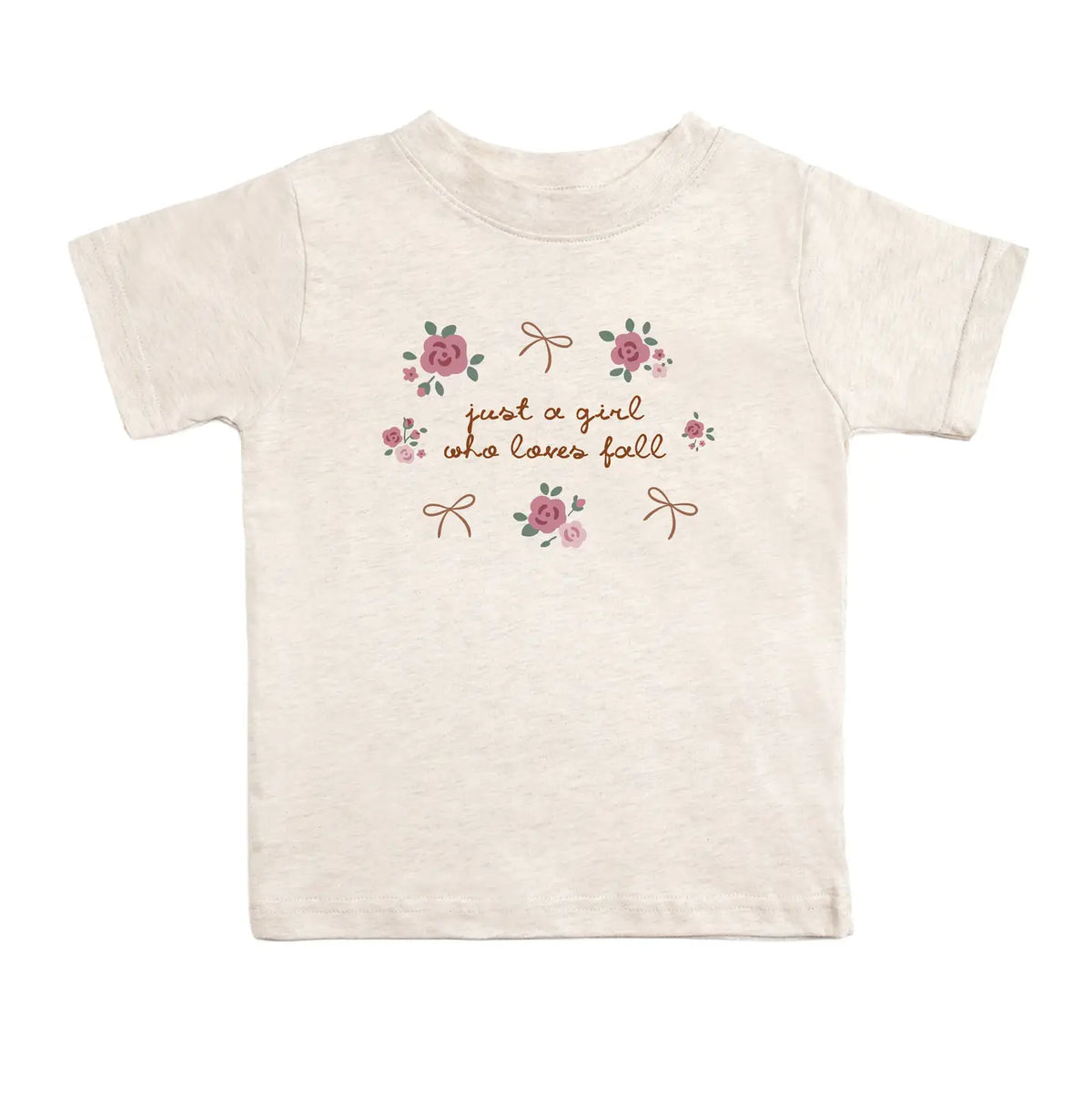 Just A Fall Girl Short Sleeve T-Shirt