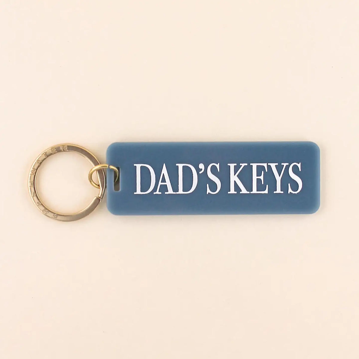 Dad's Keys Rectangle Keychain
