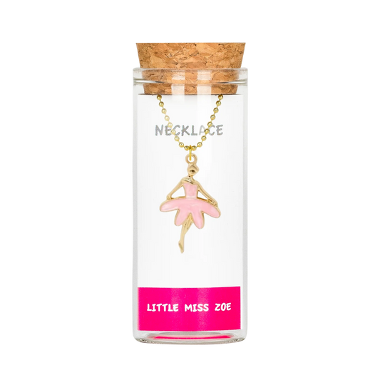 Ballerina Necklace in a Bottle