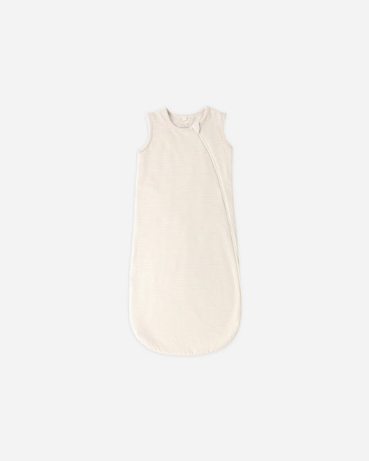 Jersey Sleep Bag Oat Micro Stripe