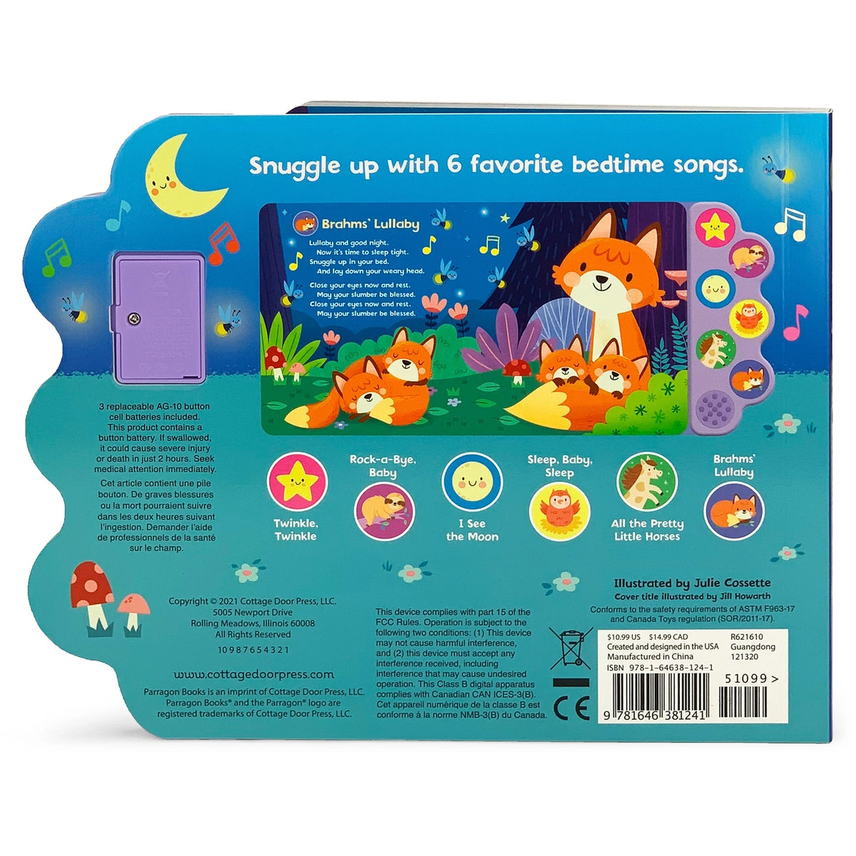 Baby's First Bedtime Songs Interactive Sound Book