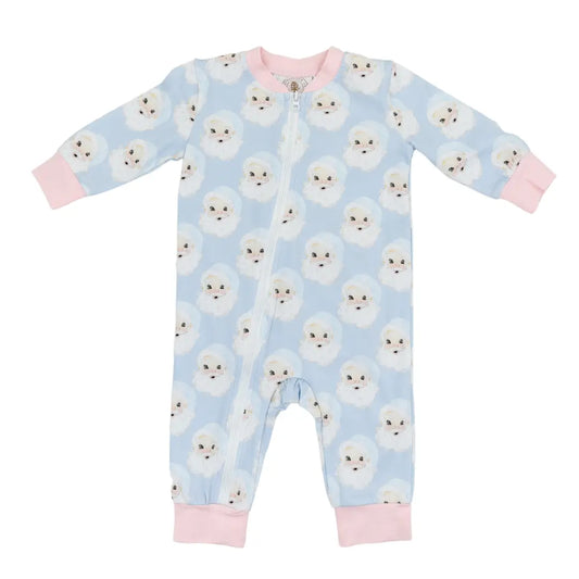 Santa Baby Girls Pink Zippy Lounge