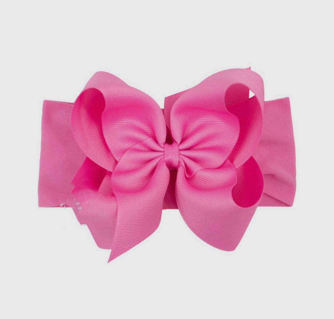 Noah Headband Bow | Hot Pink