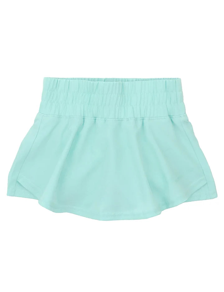Girls Court Skort Seafoam
