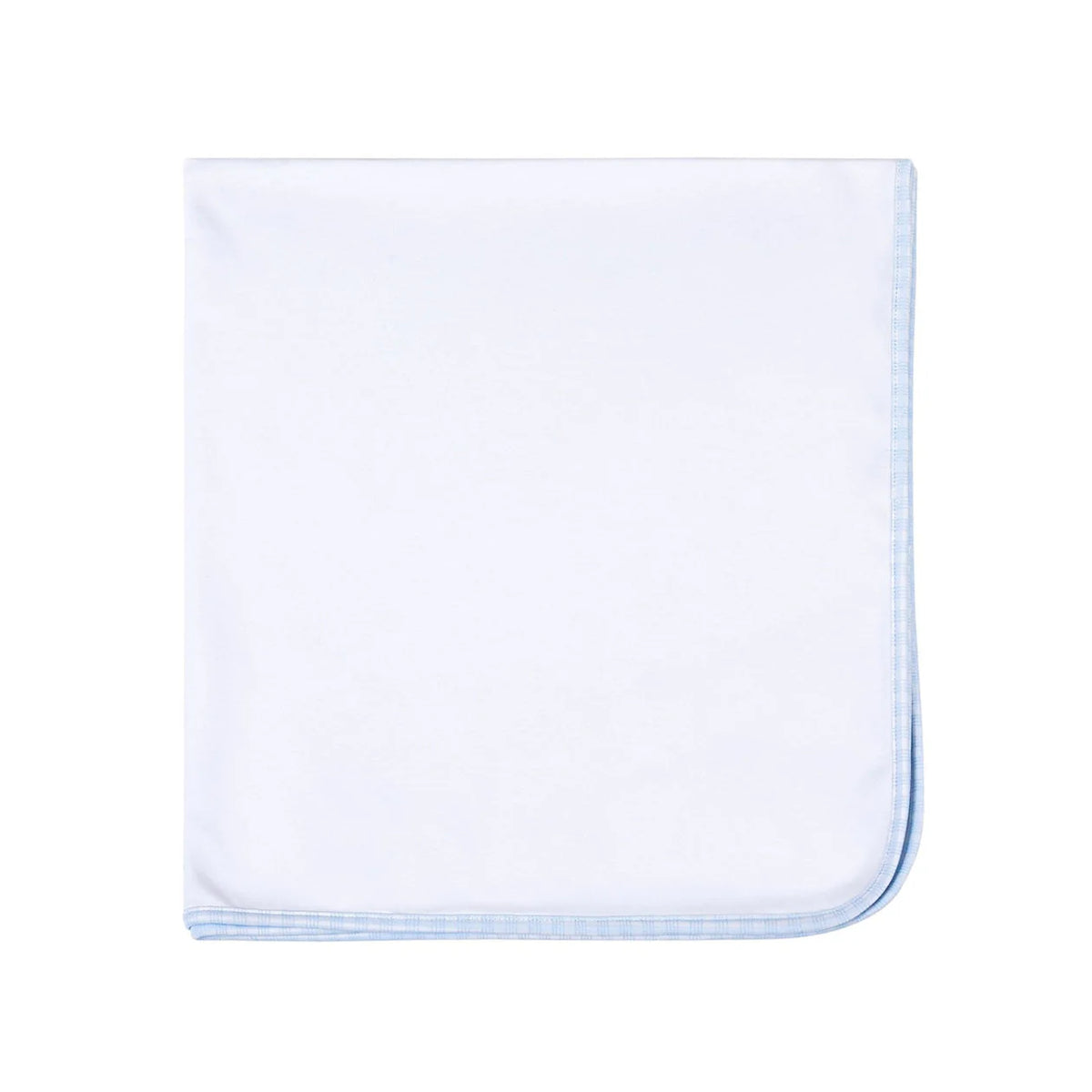 New Beginnings Blue Receiving Blanket