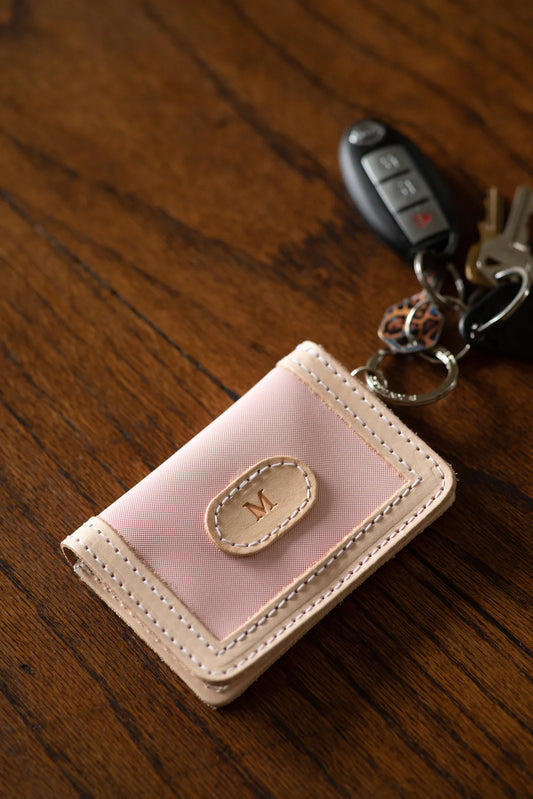 ID Wallet | Rose Coated Canvas