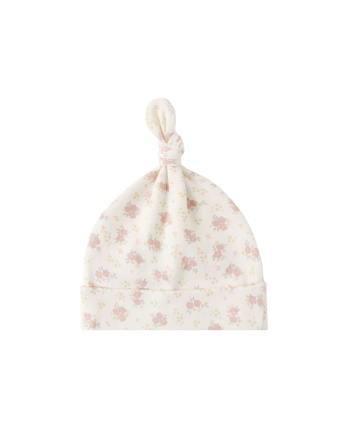 Knotted Baby Hat | Flower Field