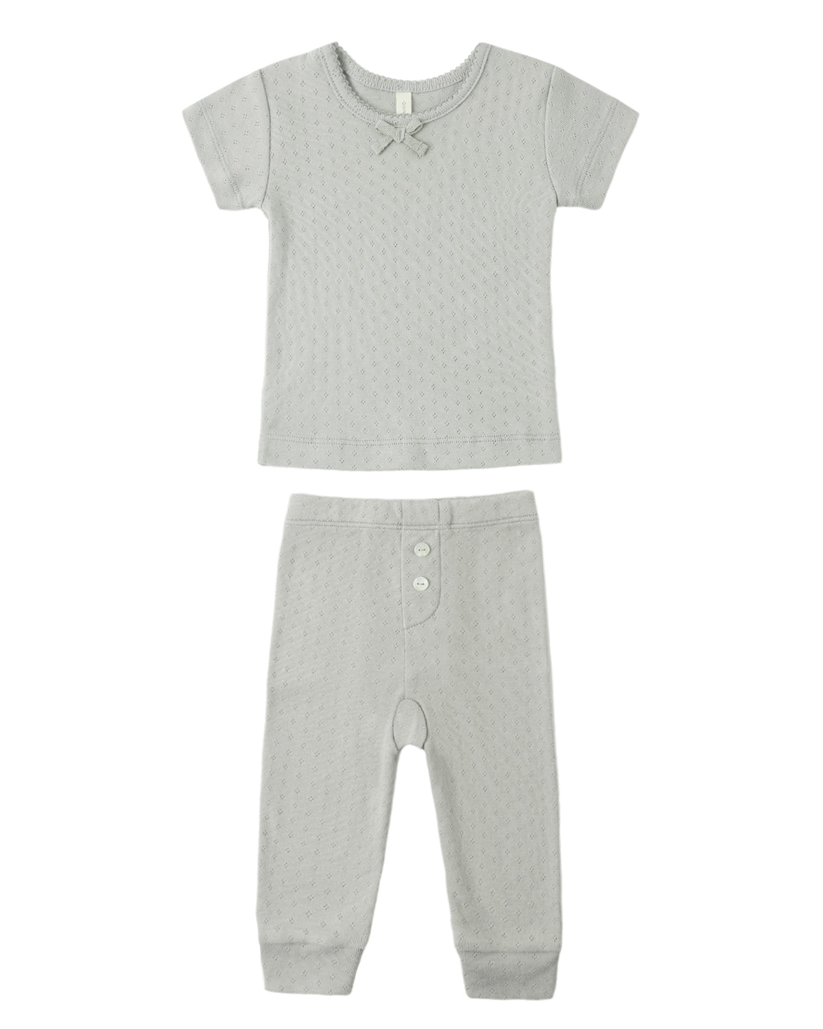 Pointelle Tee + Legging Sage