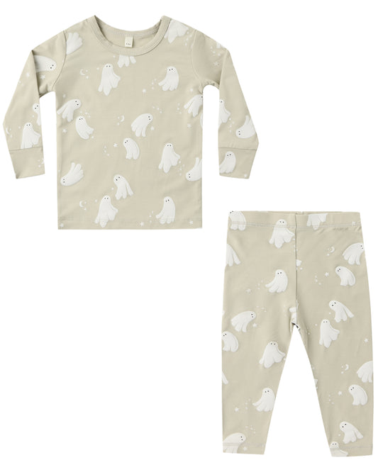 Bamboo Pajama Set Dancing Ghosts