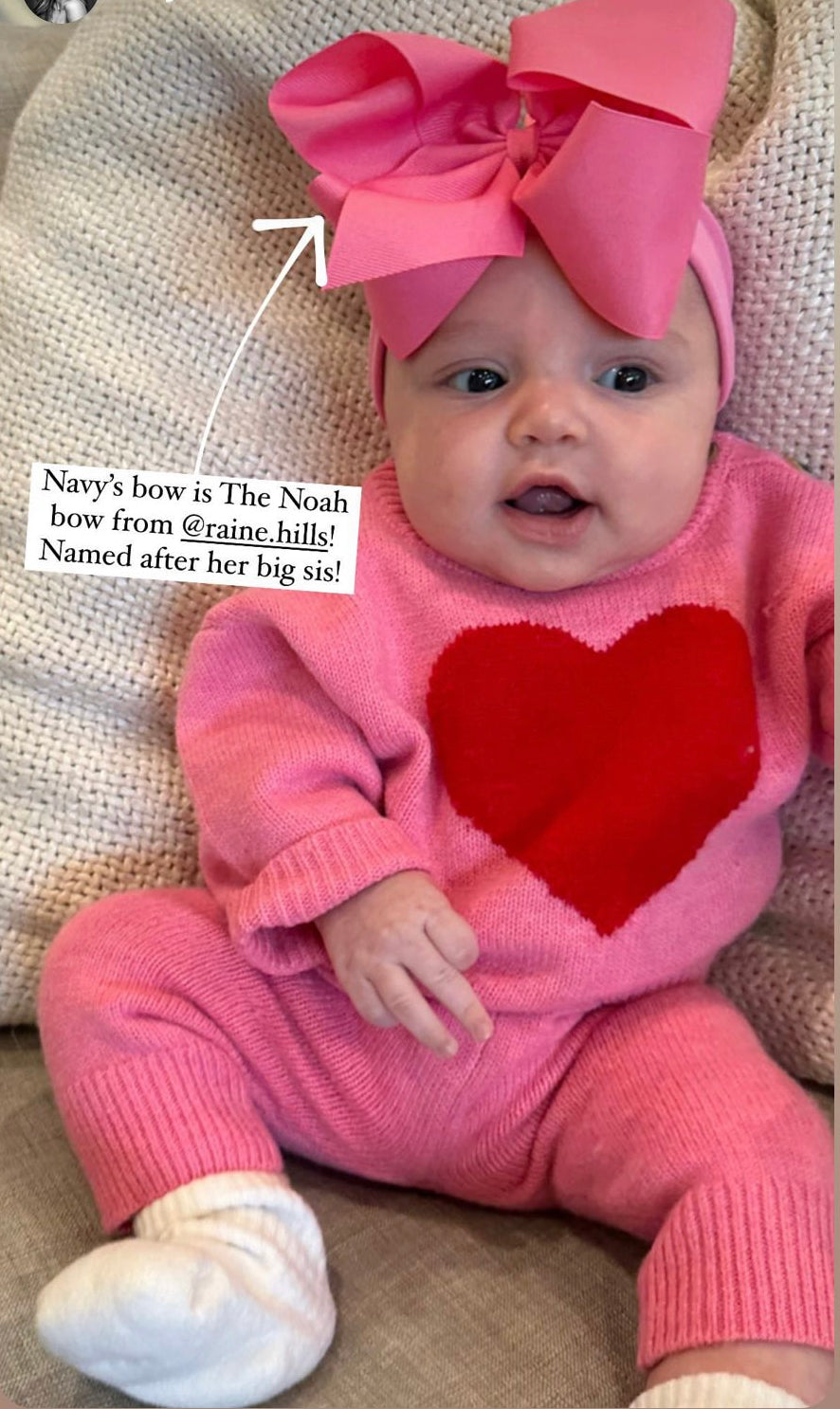 Noah Headband Bow | Hot Pink